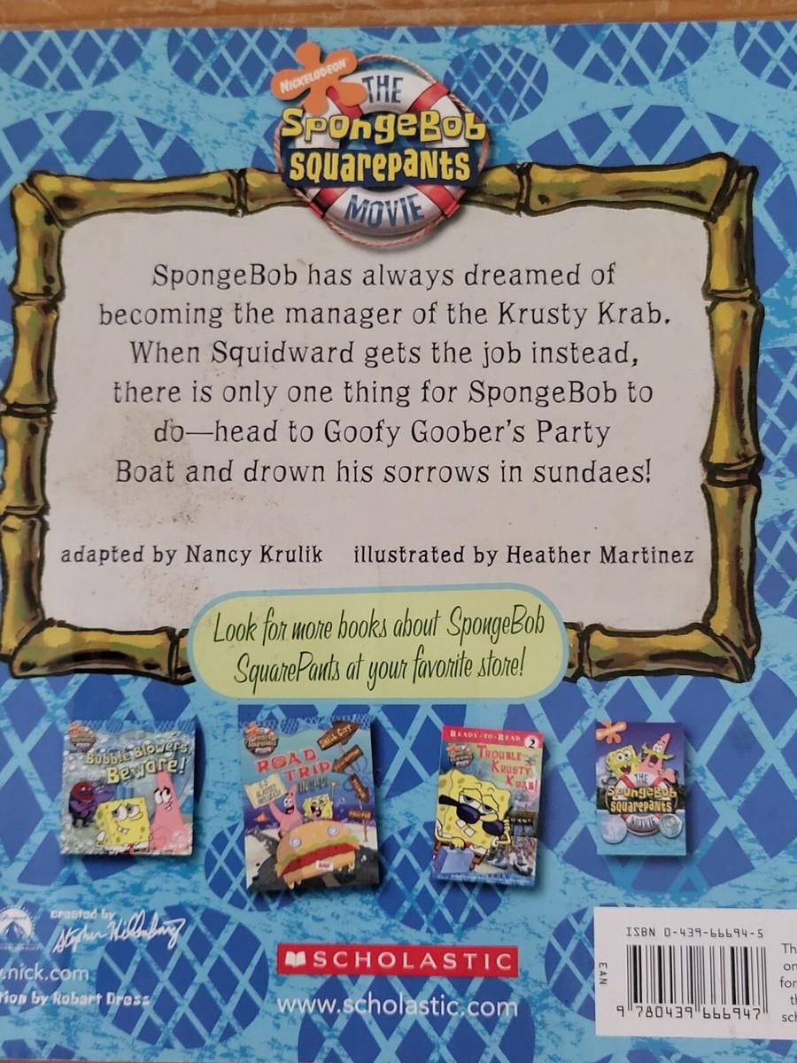 SpongeBob Squarepants Ice-Cream Dreams 2004 Paperback Book By