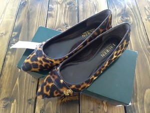 ralph lauren aminah ballet flat