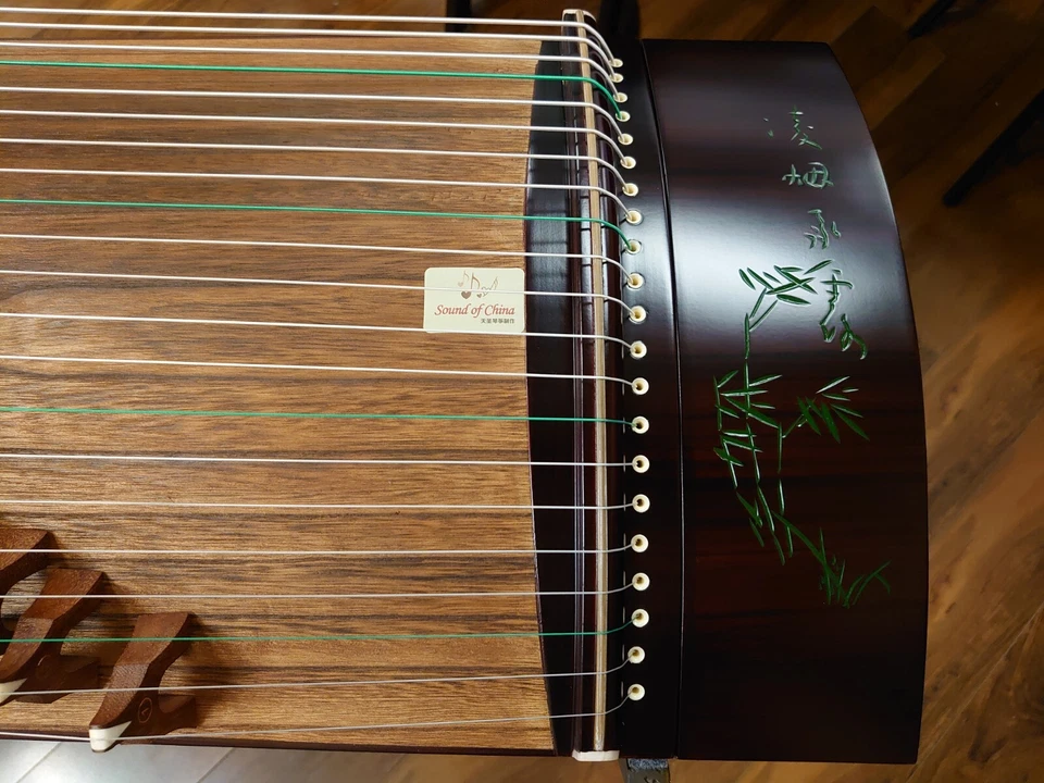 53" Sonido de China Palo de Rosa Guzheng Guzheng, Arpa de Cítara China, Koto Foto 2 de 4