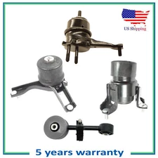 Set 5PCS Engine Motor & Trans Mount Polyurethane For 02-03 Toyota Solara 2.4L L4