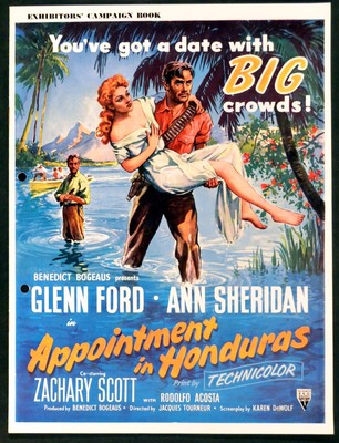 APPOINTMENT IN HONDURAS 1953 Glenn Ford, Ann Sheridan UK CAMPAIGN BOOK |  eBay