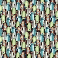 Cafe NOTR Coffee Cotton Fabric