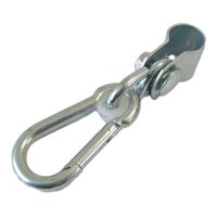 Premium Schaukelschelle Ø 25 Mm Manschettenhaken Mit Karabiner FüR Rundstange