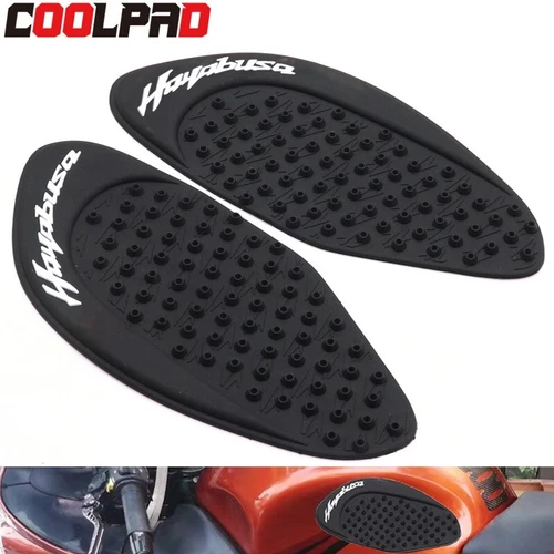 Fuel Tank Knee Traction Gas Pad Protector For Suzuki GSXR1300 Hayabusa 1999-2024 - Picture 9 of 9