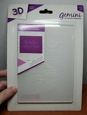 Crafters Companion Season's Greetings Christmas 3-D embossing folder new