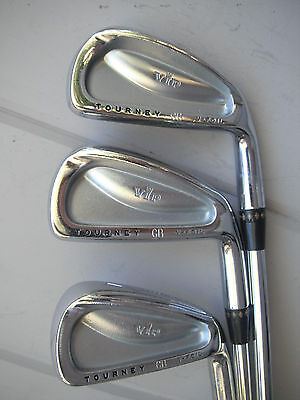 MacGregor Tourney VIP V-Foil Forged 2-P,G,L Golf Irons. Rifle 5.5