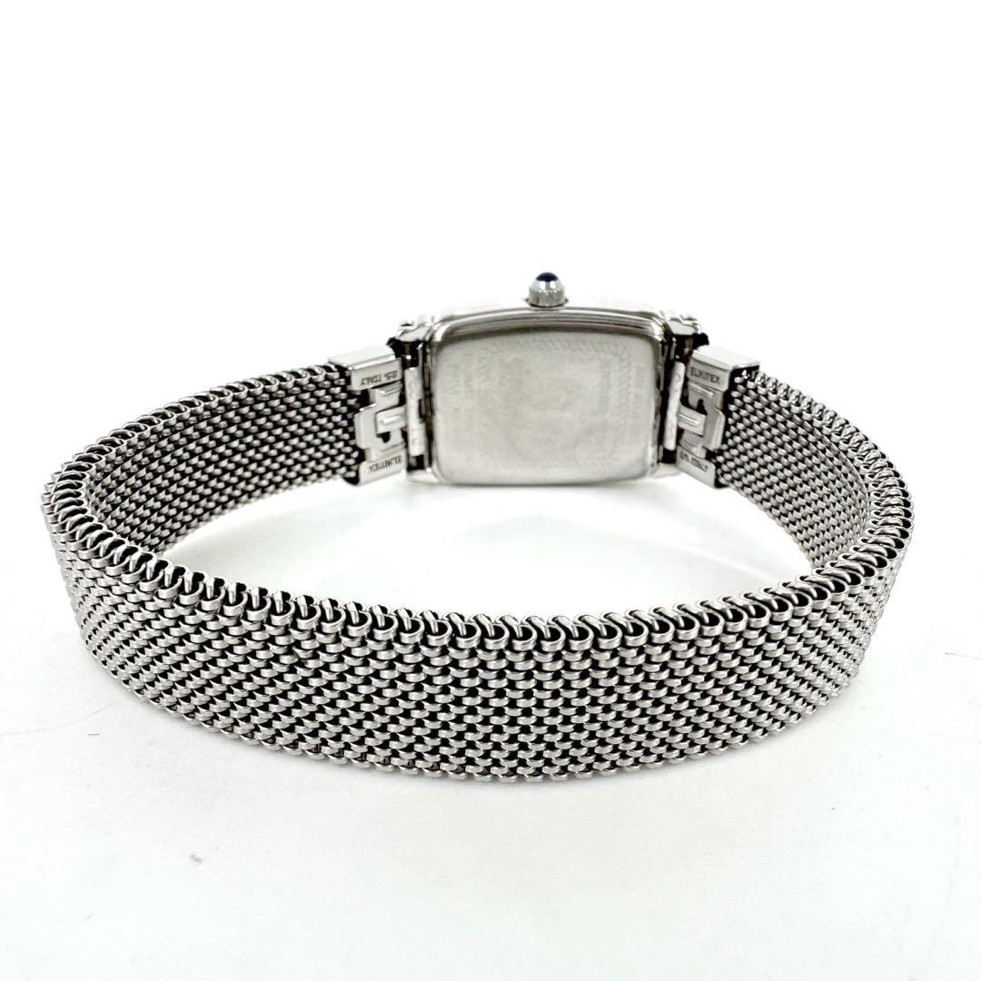 Hamilton ベントン HAMILTON Benton 6247 Women's Quartz Analog Tonneau Silver