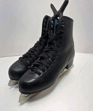 Vinrage Ice Skates Black Style - Men's Size 5