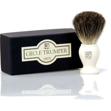 Geo. F. Trumper PB Range SMALL Shaving Brush with Pure Badger Hair Simulated...