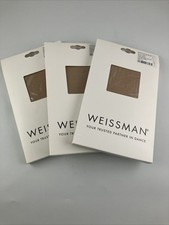  Lot of 3 Weissman Dance Convertible Tights W900 Honey SA - Small Adult