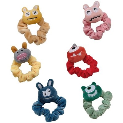Sweet Girls Hair Rope Daily Wear Hair Tie Party Hair Decoration Cartoon Bear