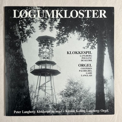 PETER & KIRSTEN LANGBERG Logumkloster Klokkespil Orgel 1980 Vinyl LP Paula 6 VG+