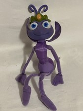 Vintage Disney Pixar A Bug's Life Princess Dot Plastic/Plush Doll Mattel Ant