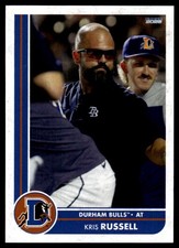 2026 Kris Russell Choice Minor League Rookie Card Durham Bulls