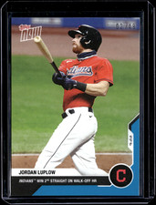 Jordan Luplow - 2020 MLB Topps Now #304 Blue 02/49 Parallel Cleveland Indians