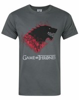 Game of Thrones House Stark Direwolf MäNner Klein KurzäRmeliges T-Shirt