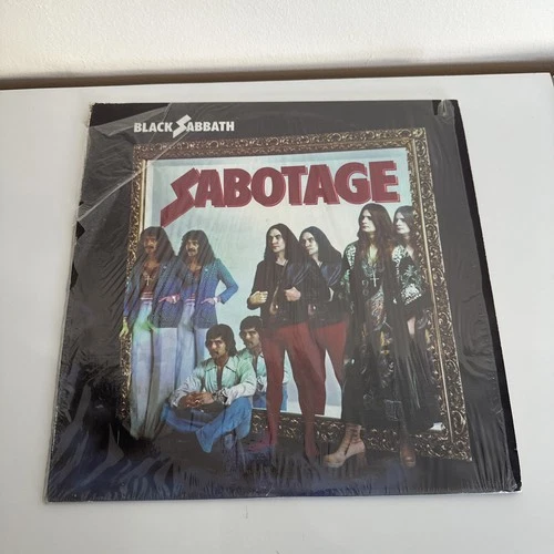 Black Sabbath Sabotage Vinyl LP Record - Partially Sealed