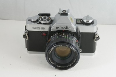Minolta XG9 Mint withRokkor PF 1:1.7 50mm all working no dents