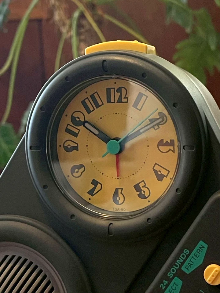 Rare CASIO 24 SOUNDS Analog Clock series TSA-90 vintage USED 1980's - Image 3 of 4