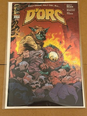 Dorc #1 Third Printing (3rd Print) RD Browne C2E2 Matte Foil Exclusive D'Orc
