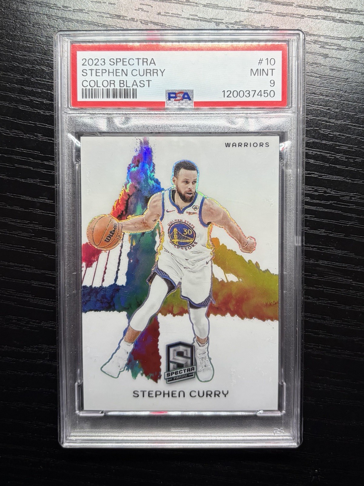 Stephen Curry 2023 Spectra #10 Color Blast /(SSP) Price Guide