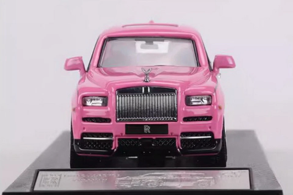 SC ART 1/64 Scale Rolls Royce Cullinan Pink Dicast Car Model Toy Gift NIB - Image 4 of 4
