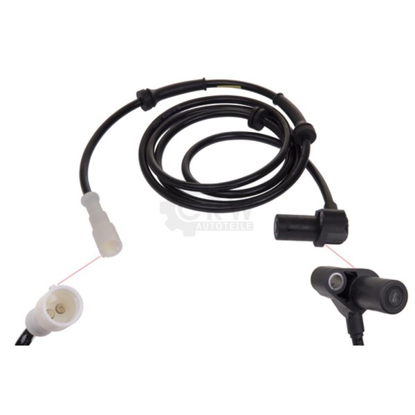 NK ABS Sensor Raddrehzahl Hinten Rechts FüR Renault Clio II Thalia I BB CB-image