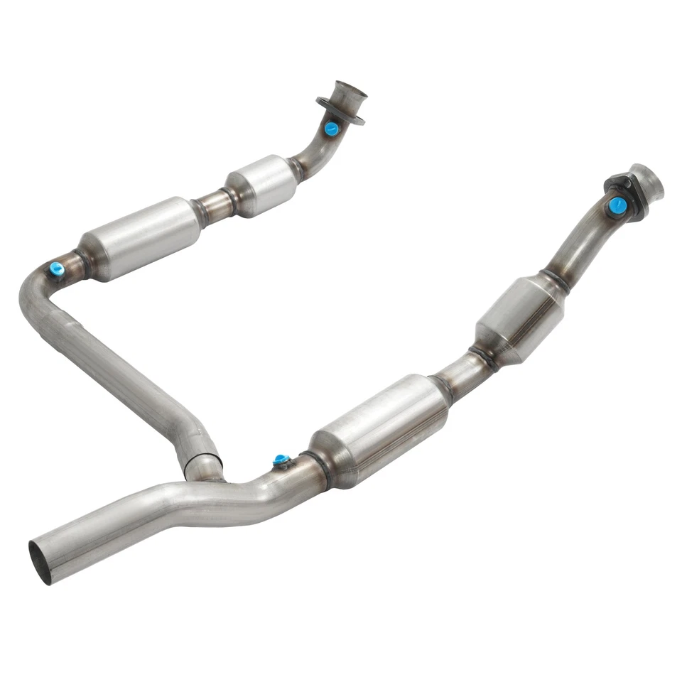 For Ford F150 F-150 4.6L 1997-2000 RWD Y Pipe LH & RH Catalytic Converter Set - Image 2 of 4