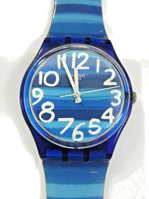 Eine hervorragende Swatch Uhr GN237 LINAJOLA New Batt von 2013, neuwertig, voll funktionsfähig