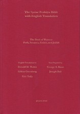The Book of Women According to the Syriac Peshitta Version wi... - 9781463205898