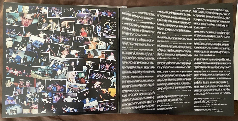 No Warning Ill Blood Vinyl 2LP Knocked Loose Turnstile Hatebreed Harms Way - Image 4 of 4