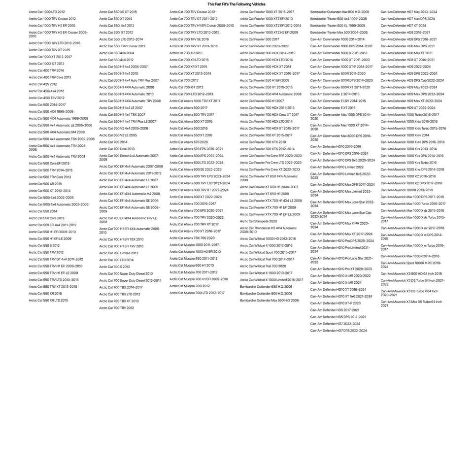 (2 Pack) Tusk Megabite Radial Tire 27x11-14 For Arctic Cat Prowler 1000 XTZ H2 Foto 2 de 4