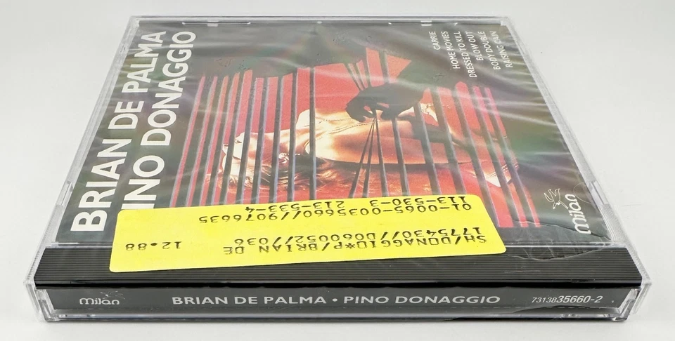 Brian De Palma & Pino Donaggio - Carrie, Dressed to Kill, etc [RARE NEW CD 1994] - Image 4 of 4