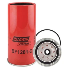 BALDWIN FILTERS BF1281-O Fuel Filter,Spin-On,6 in.W 34NN06