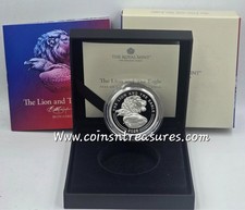 UK AND USA The Lion and The Eagle 2026 1oz Silver Proof Coin