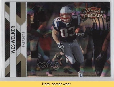 2010 Panini Threads Gold Century Proof 51/100 Wes Welker #89 READ 0b5