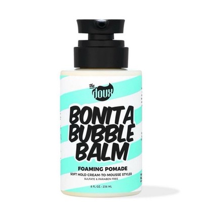 The Doux Bonita Bubble Balm Foaming Pomade 8 oz, Sulfate & Paraben free, New