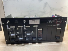 Harris Macom GE MASTR III Radio Repeater Rack/FOR PARTS/JUA2818