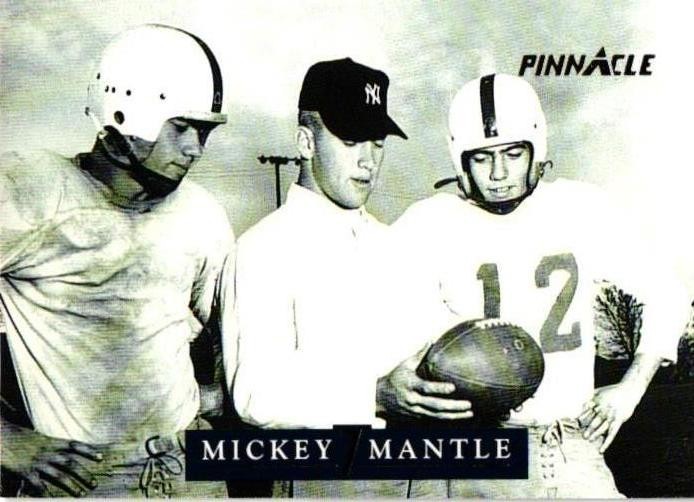 1992 Pinnacle Mickey Mantle #2 High School -