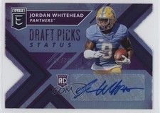 2018 Elite Draft Picks Status Purple Die-Cut 68/99 Jordan Whitehead Auto 1n1m