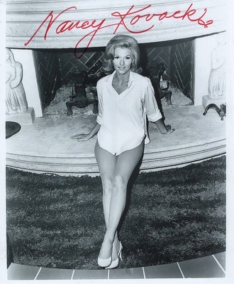 Nancy Kovack ... Original Signed Large Photo Young Sexy Erotic