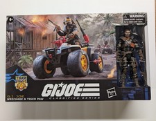 Hasbro GI Joe Classified Series Tiger Force Tiger Paw ATV With Wreckage