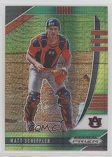 2020 Panini Prizm Draft Picks Green & Yellow Hyper Matt Scheffler #PDP105 7eo