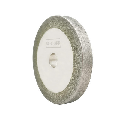 3 Inch Flat Diamond Grinding Wheel 150 Grit, 1/2'' Arbor, 10Mm Wide for Grinding