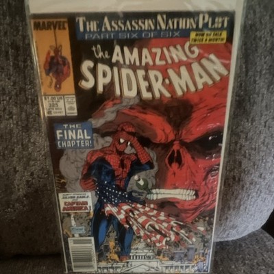 Marvel Comics The Amazing Spider-Man #325 Assassin Nation Plot Final Chapter Mc 