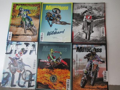 Transworld Motocross Magazine - JAN-JUNE 2016 - All have Posters intact