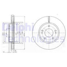 Disque de frein Mitsubishi OUTLANDER
