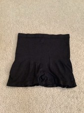 Skinnygirl Seamless Shaping Short Women's Size XL Black Nylon Blend Shaper