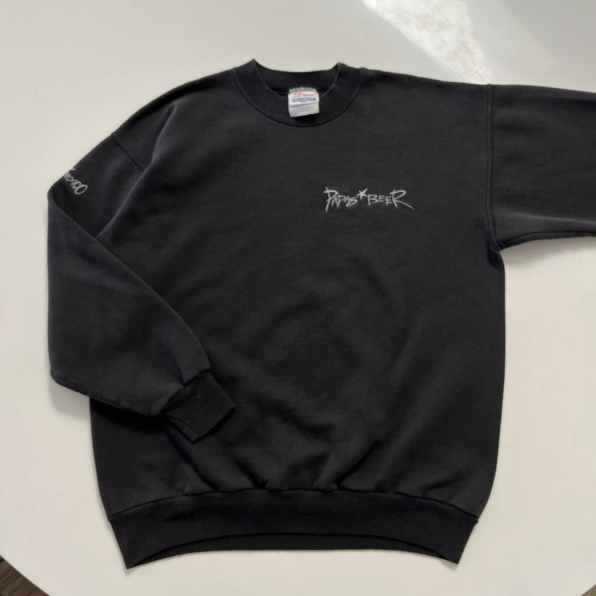 50s hanes faded VINTAGE sweat black 【公式通販】