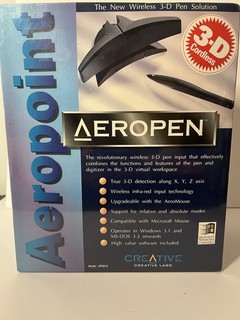 Creative Labs AeroPoint Wireless Pen. NEW SEALED. Vintage DOS. Windows 3.1